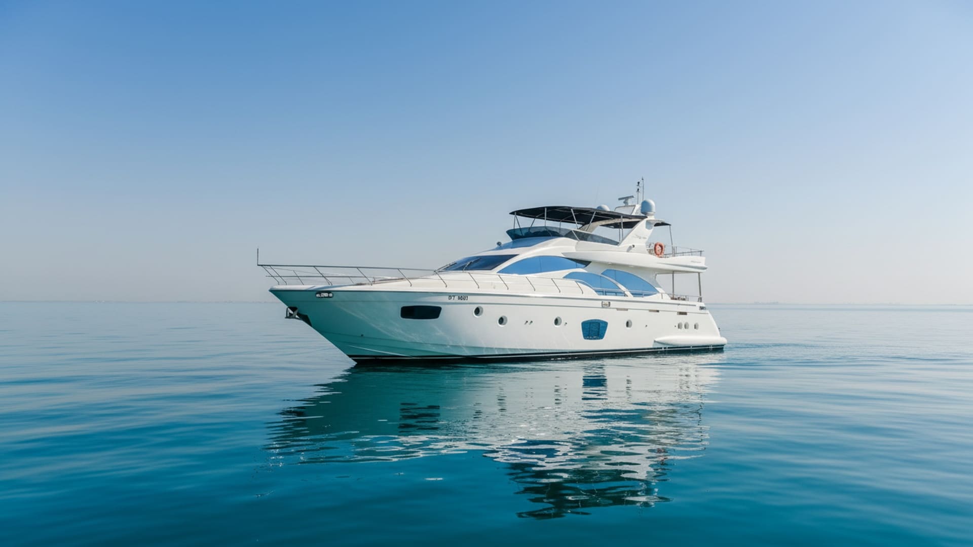 Noble Oasis 75 ft premium yacht exterior, cruising Dubai