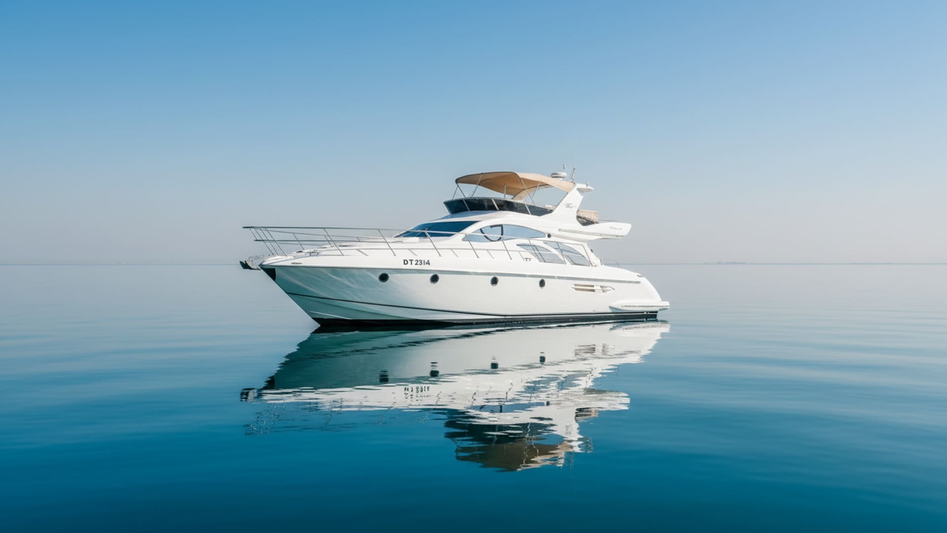 Stunning Sapphire Jewel 50 ft yacht exterior, sleek design