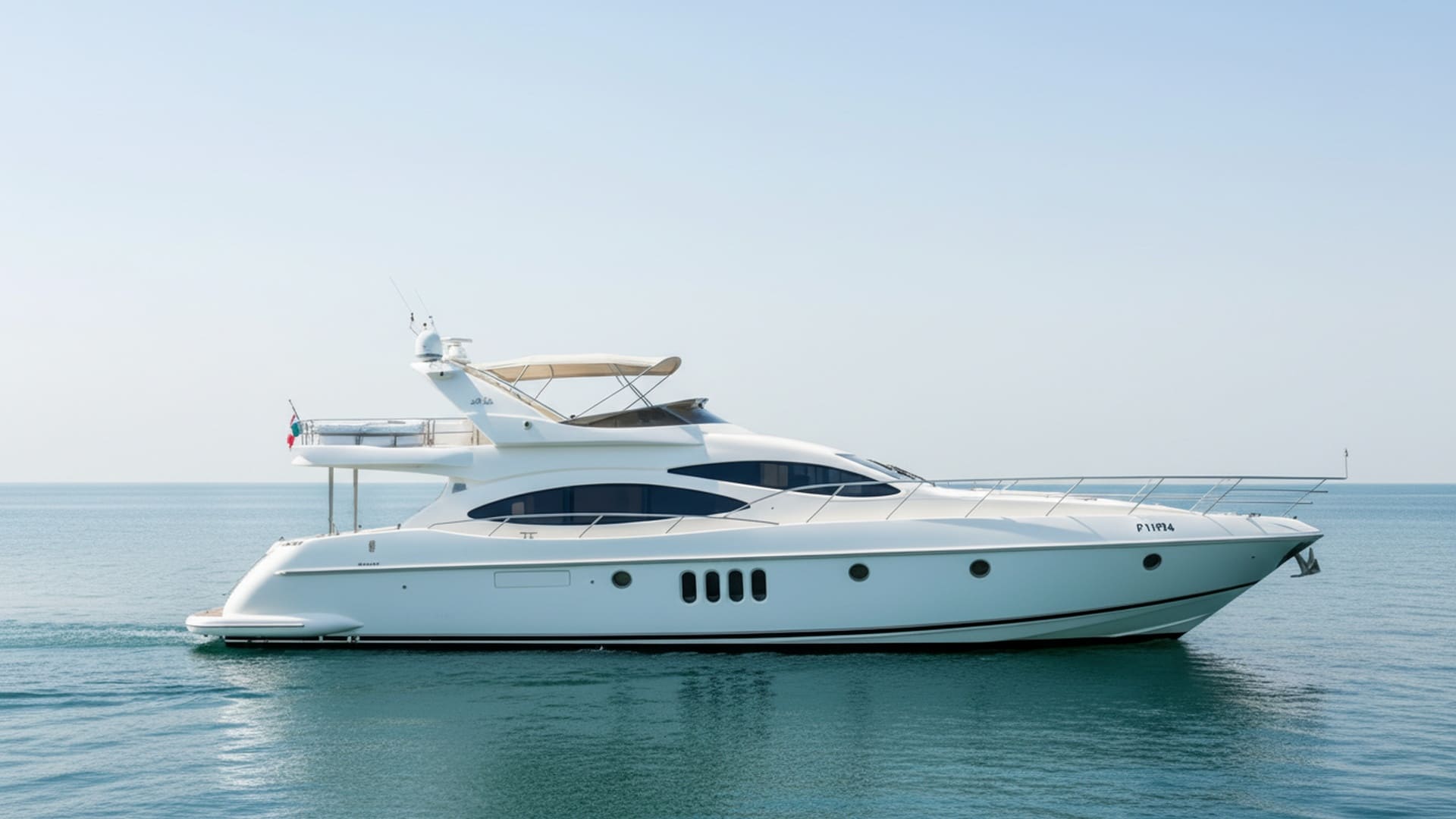 Crystal Glory 68 ft premium yacht exterior, sleek design