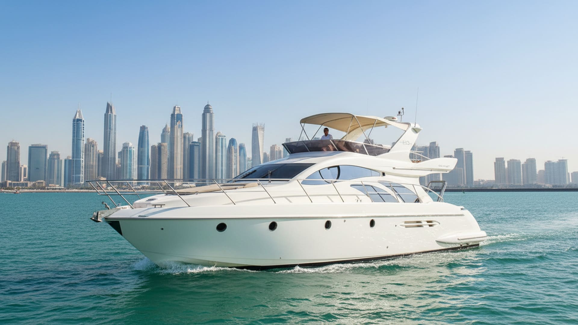 Horizon Adventurer 50 ft yacht charter Dubai