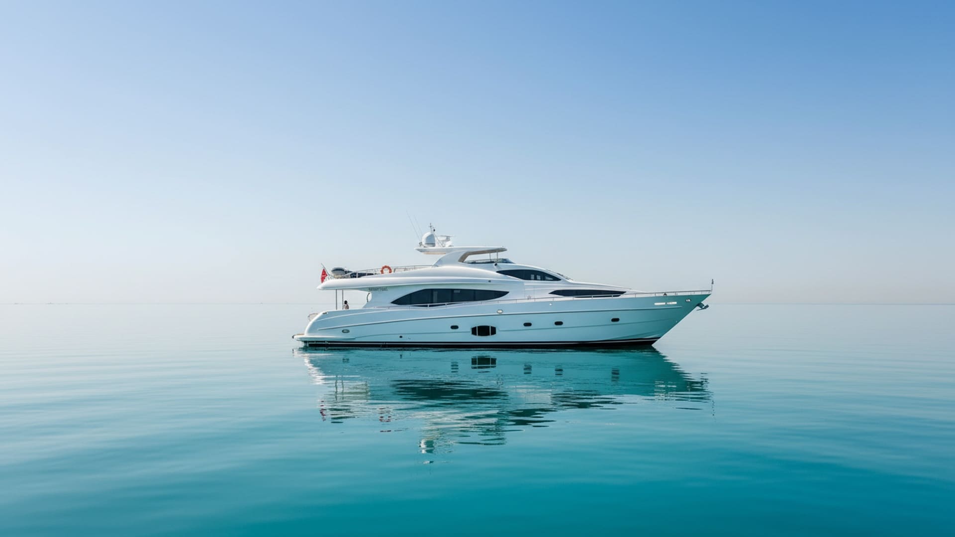 Stunning exterior view of Coral Explorer 101 ft luxury yacht