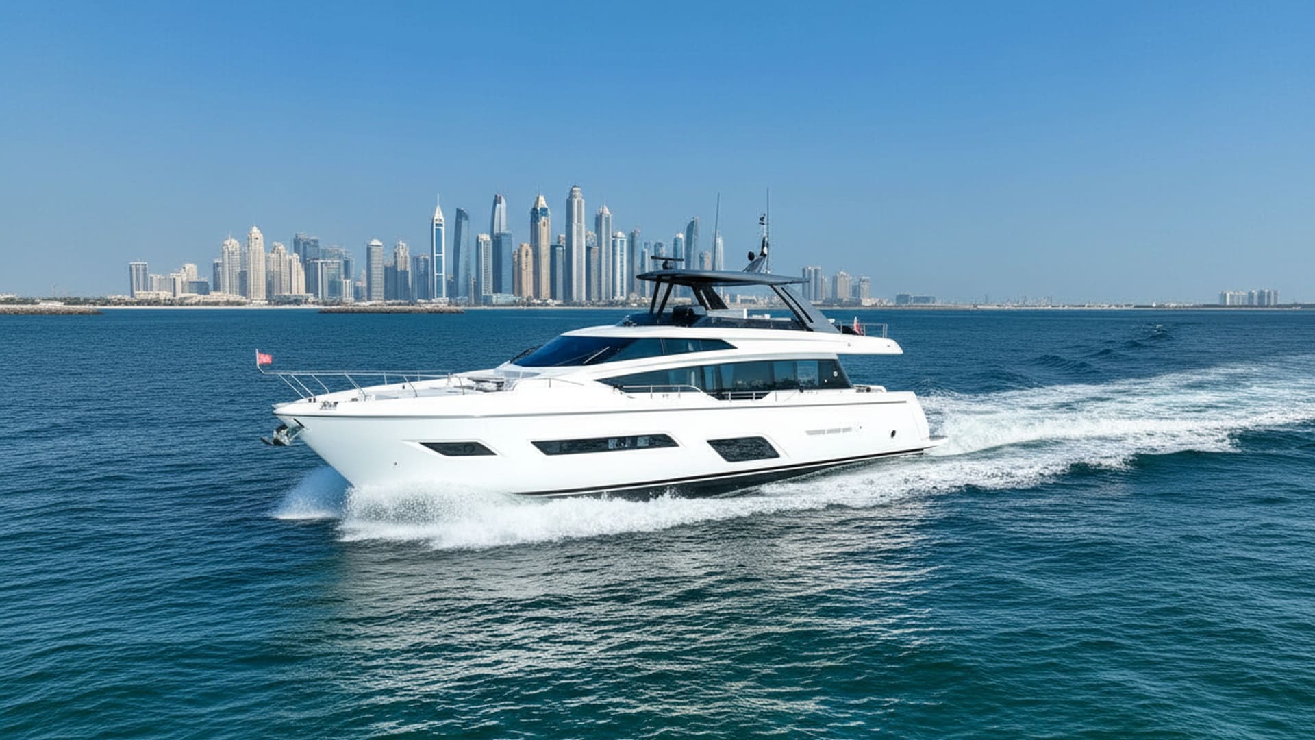 Imperial Lightning 78 ft luxury yacht in Dubai Marina