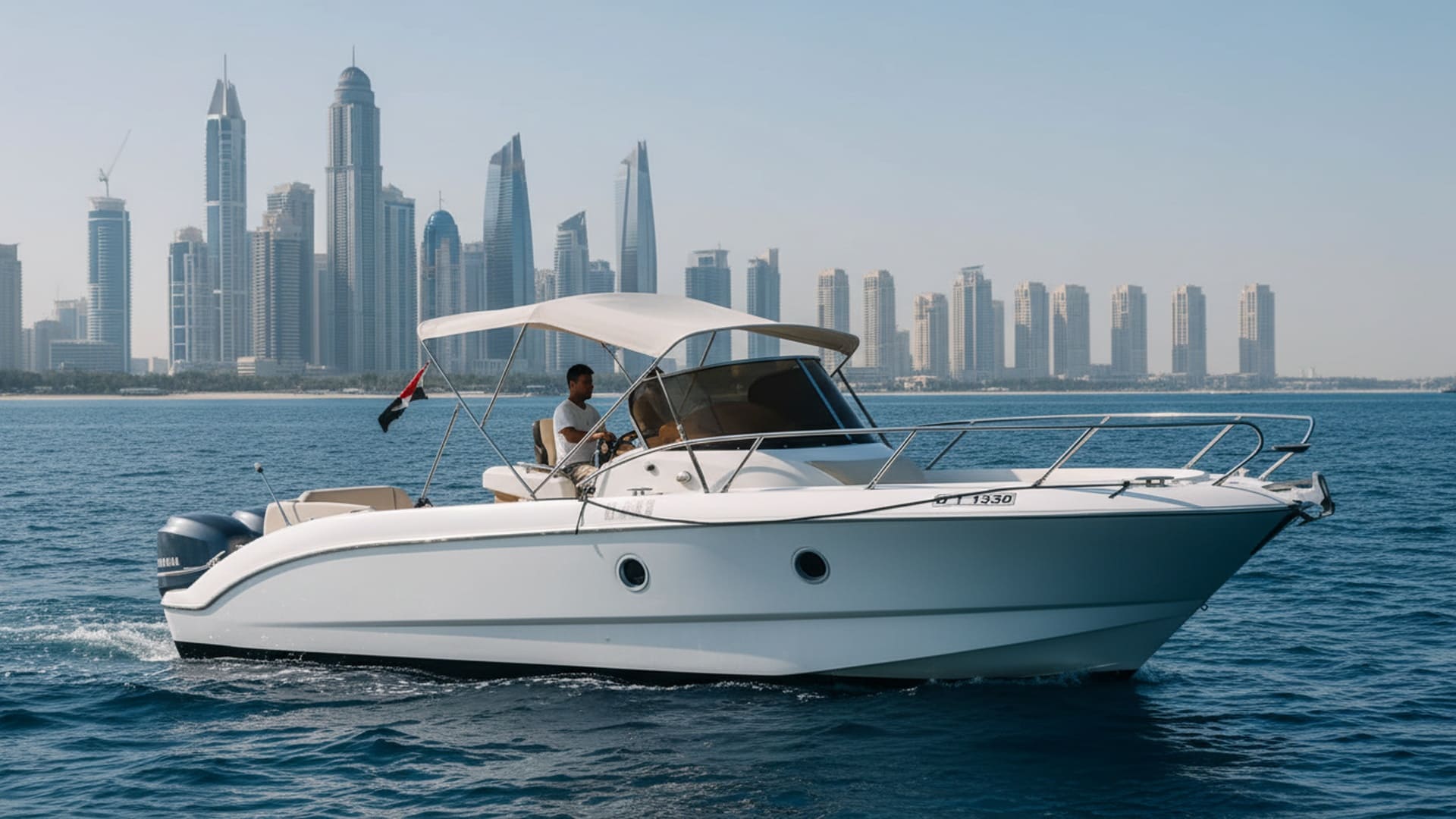 Breeze Wind 30 ft yacht charter Dubai