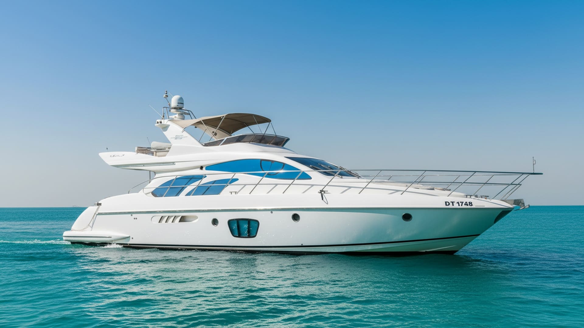Moonlight Voyager 55 ft premium yacht exterior deck