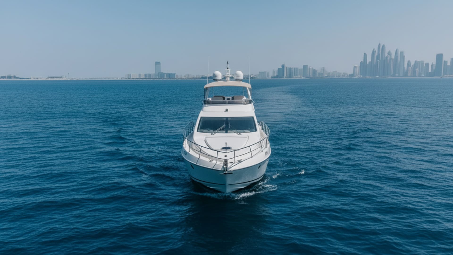 Moonlight Wave 55 ft yacht deck with comfortable seating